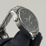 39mm Master Geographic Steel Black Dial 2019