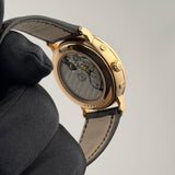 38mm Complete Calendar 18k RG Diamond Bezel