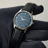 39mm Master Ultra Thin Date Steel Blue Dial