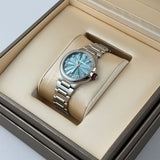 33mm Steel Green MOP Diamond Dial