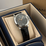 38mm Due Steel Anthracite Grey Sandwich Dial