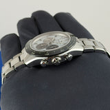 41mm Sport Chrono Ceramic Bezel White Dial