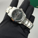 41mm Steel Slate Wimbledon Dial Oyster