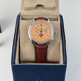 42mm B25 Datora Complete Caldendar Chrono Salmon Dial