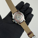 42mm B25 Datora Complete Caldendar Chrono Salmon Dial