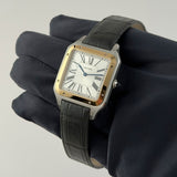 34mm Extra Large Santos-Dumont Steel & 18k YG