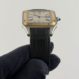 34mm Extra Large Santos-Dumont Steel & 18k YG