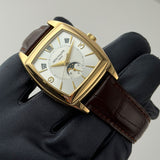 39mm Calendario 18k YG Silver Dial