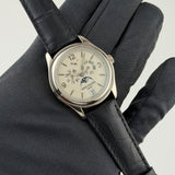 39mm Annual Calendar 18k WG Ivory Dial Deployant