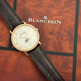 38mm Complete Calendar 18k RG Diamond Bezel