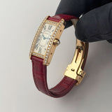 19mm Ladies Tank Americaine 18k RG Diamonds