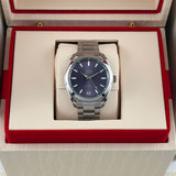 34mm Aqua Terra 150M Steel Lavender Dial