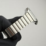 40mm Large Steel Silver Dial