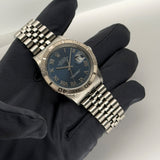 36mm Vintage Turn-O-Graph Thunderbird Blue Dial