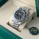 40mm Bruce Wayne Black & Grey Bezel  Jubilee