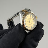 26mm Vintage Steel & 18k YG Champagne Diamond Dial