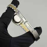 26mm Vintage Steel & 18k YG Champagne Diamond Dial