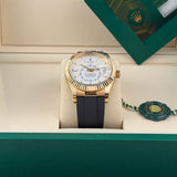 42mm Oysterflex 18k YG White Dial