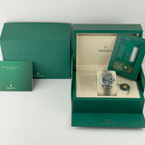 36mm Steel Mint Green Dial Fluted Bezel Jubilee