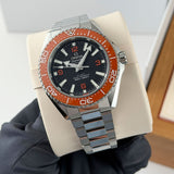 42mm Planet Ocean 600M Orange Bezel