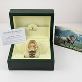 36mm Vintage Turn-O-Graph Steel and 18k YG Thunderbird