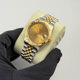 36mm Vintage Turn-O-Graph Steel and 18k YG Thunderbird