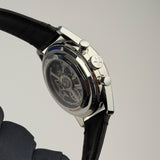 38mm Original Triple Calendar Chrono Silver Dial