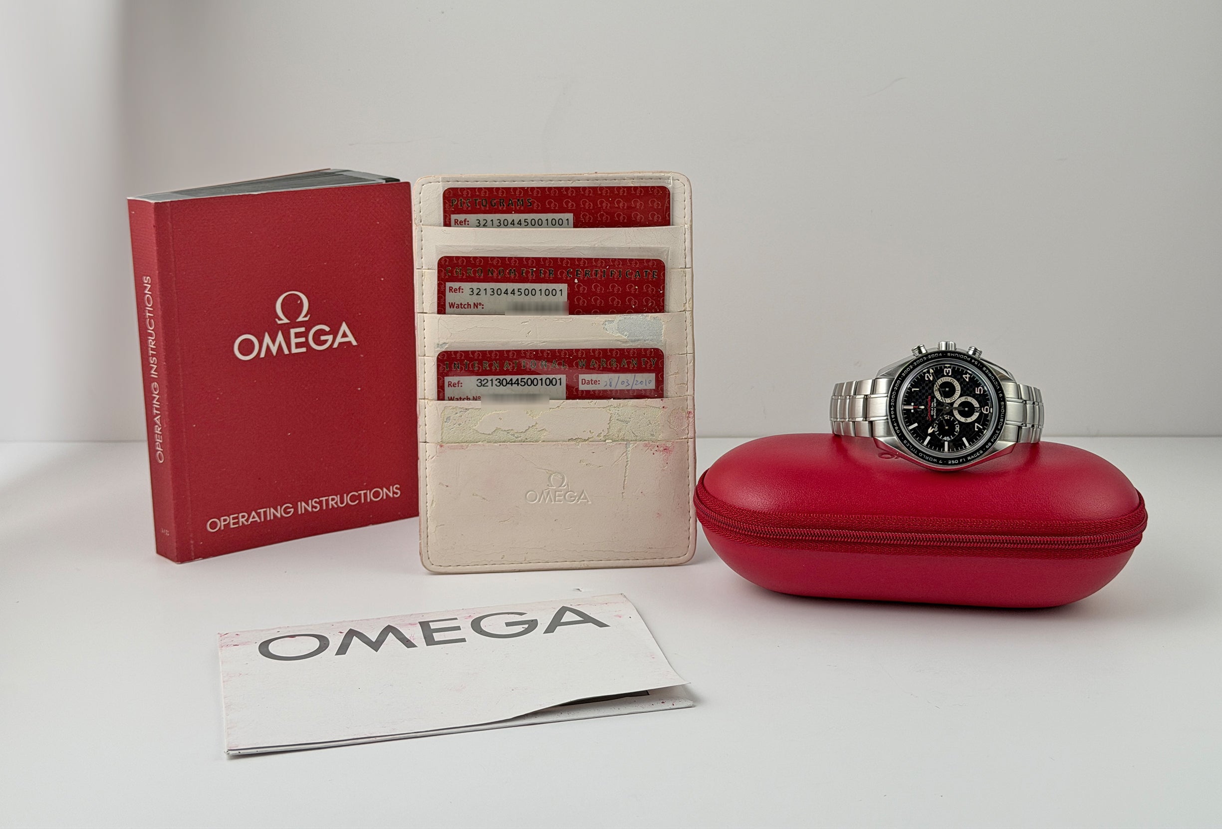 Omega Speedmaster Legend Schumacher Broad Arrow 321.30.44.50