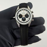 38mm Original Triple Calendar Chrono Silver Dial