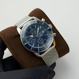 46mm Heritage Chrono Steel Blue Dial 2017