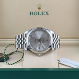 41mm Steel Silver Index Dial Jubilee 2025