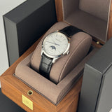 36mm Master Ultra Thin Moon Steel Silver Dial