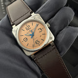 41mm BR-03 Steel Copper Dial