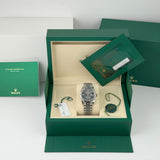 36mm Steel Wimbledon Dial Fluted Bezel Jubilee