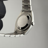 36mm Steel Black Diamond Dial Fluted Bezel Oyster
