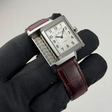 24mm Duetto Diamonds Auto Silver Ivy Red