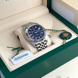 42mm Steel Blue Dial Jubilee 2024