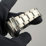 36mm Fluted Bezel Steel White Roman Dial