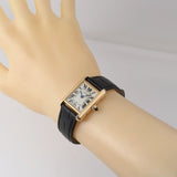 22mm Ladies Tank Louis 18k YG 2024