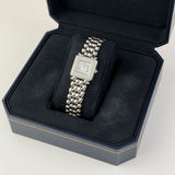 28mm Ladies Classic Square 18k WG Factory Diamonds