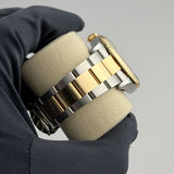 36mm Steel and 18k YG Olive Green Diamond VI & IX Dial Oyster