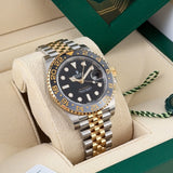 40mm Steel & 18k YG Black and Grey Bezel 2024