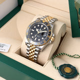 40mm Steel & 18k YG Black and Grey Bezel 2024