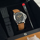 47mm Marina 1950 3 Days Steel Black Dial 2016