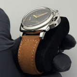47mm Marina 1950 3 Days Steel Black Dial 2016