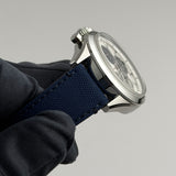 40mm El Primero Open Steel Silver Tricolour Dial
