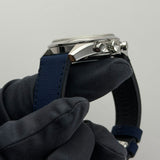 40mm El Primero Open Steel Silver Tricolour Dial