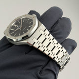 41mm Steel Black Dial Full Set 2017