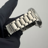 41mm Aqua Terra 150mm Steel Silver Tuxedo Dial