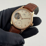 43mm Tourbillon 18k RG IWC Serviced